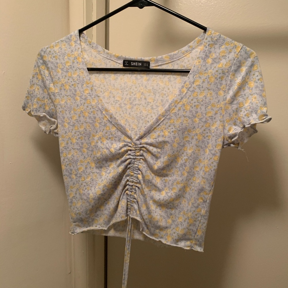 drawstring top